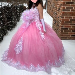 Handmade Custom Quienceneara Dress PRICE IS NEGOTIABLE